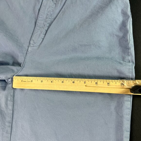 Marine Layer Pants Women's 33x27* Bridget High Rise Wide Leg Crop Blue Tag 14 - Picture 14 of 16